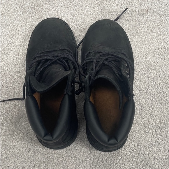 Toddler Girls Black Timberland Boots Size 12 - Picture 6 of 7